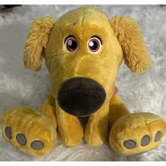 Disney Other - Disney Big Feet Plush 10" Dug Up Pixar Puppy Dog Brown Toy Parks Exclusive